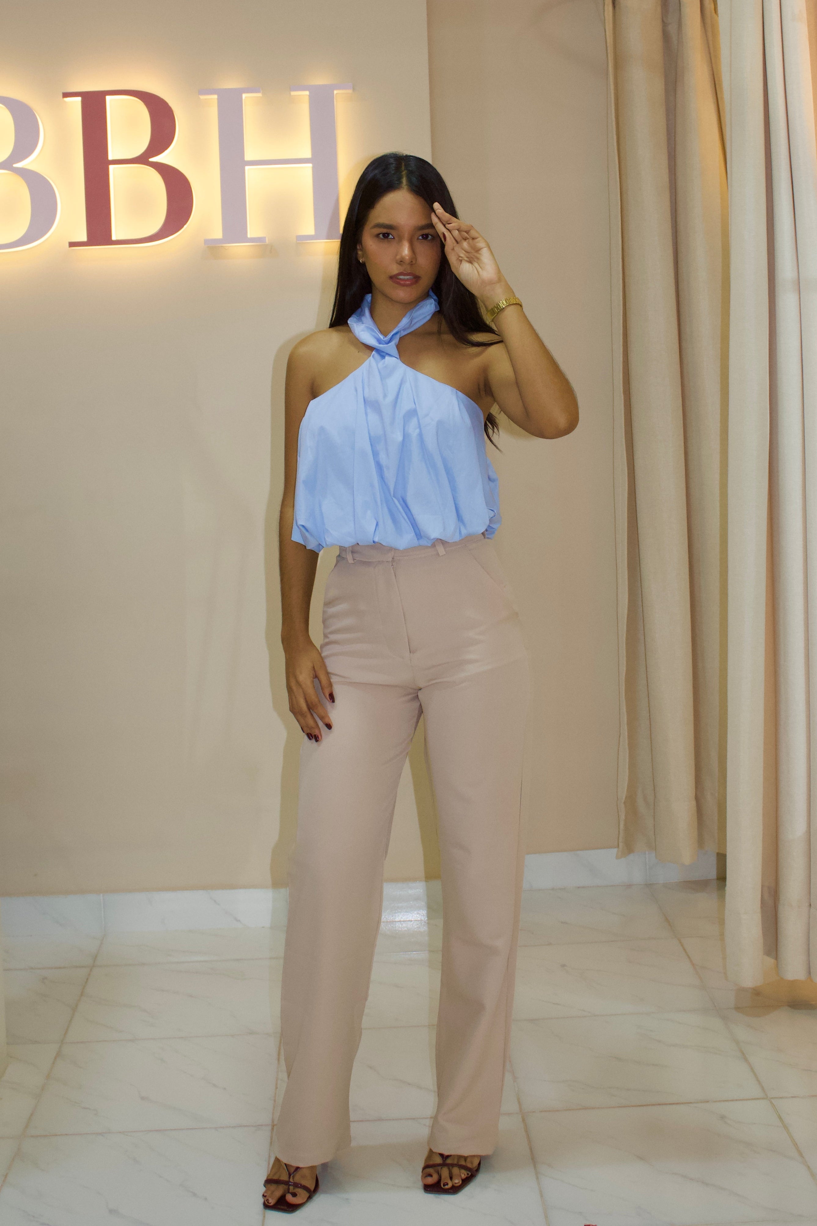 Pant Classic Beige claro