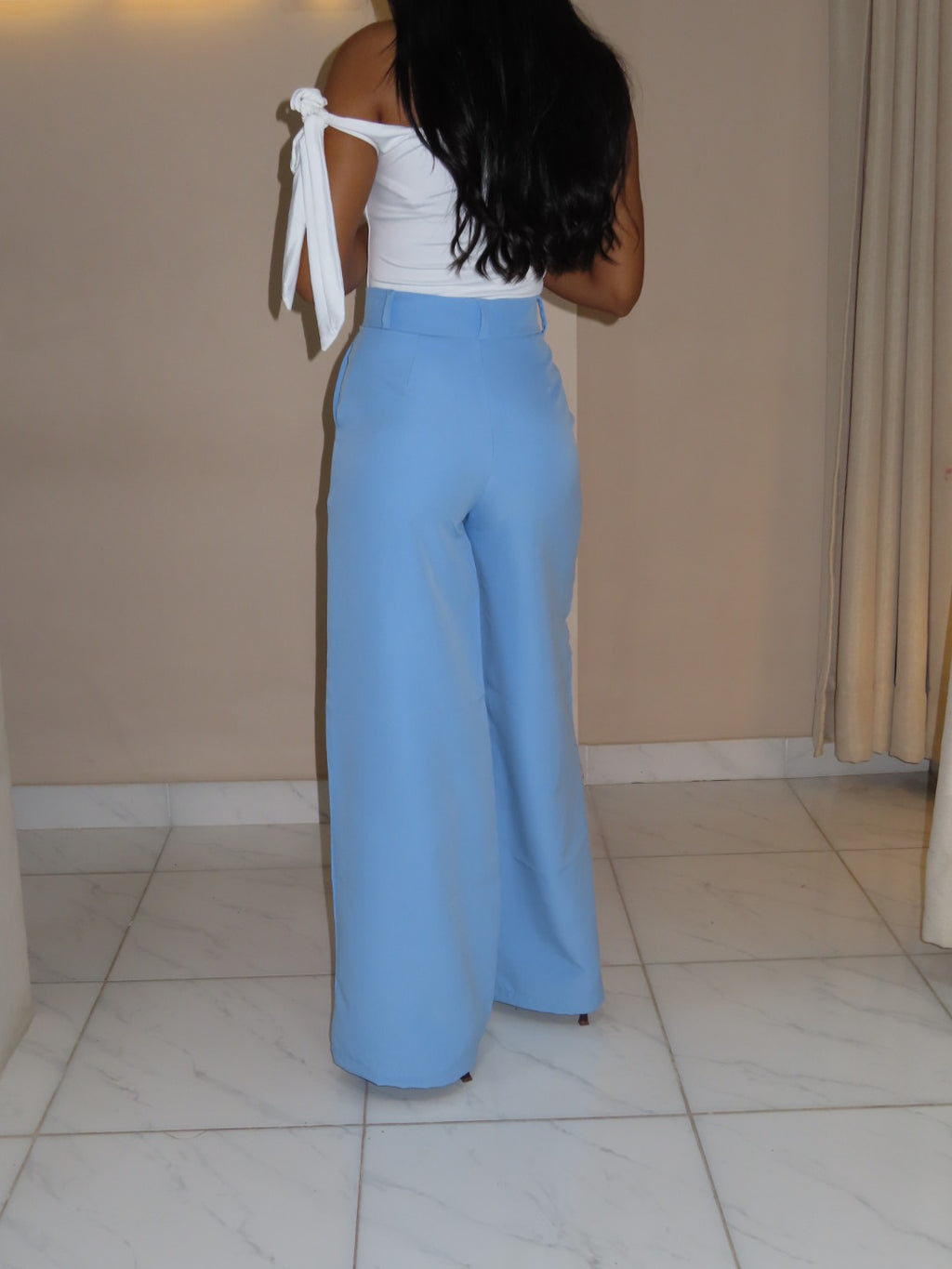 Pant Alba Azul bebé