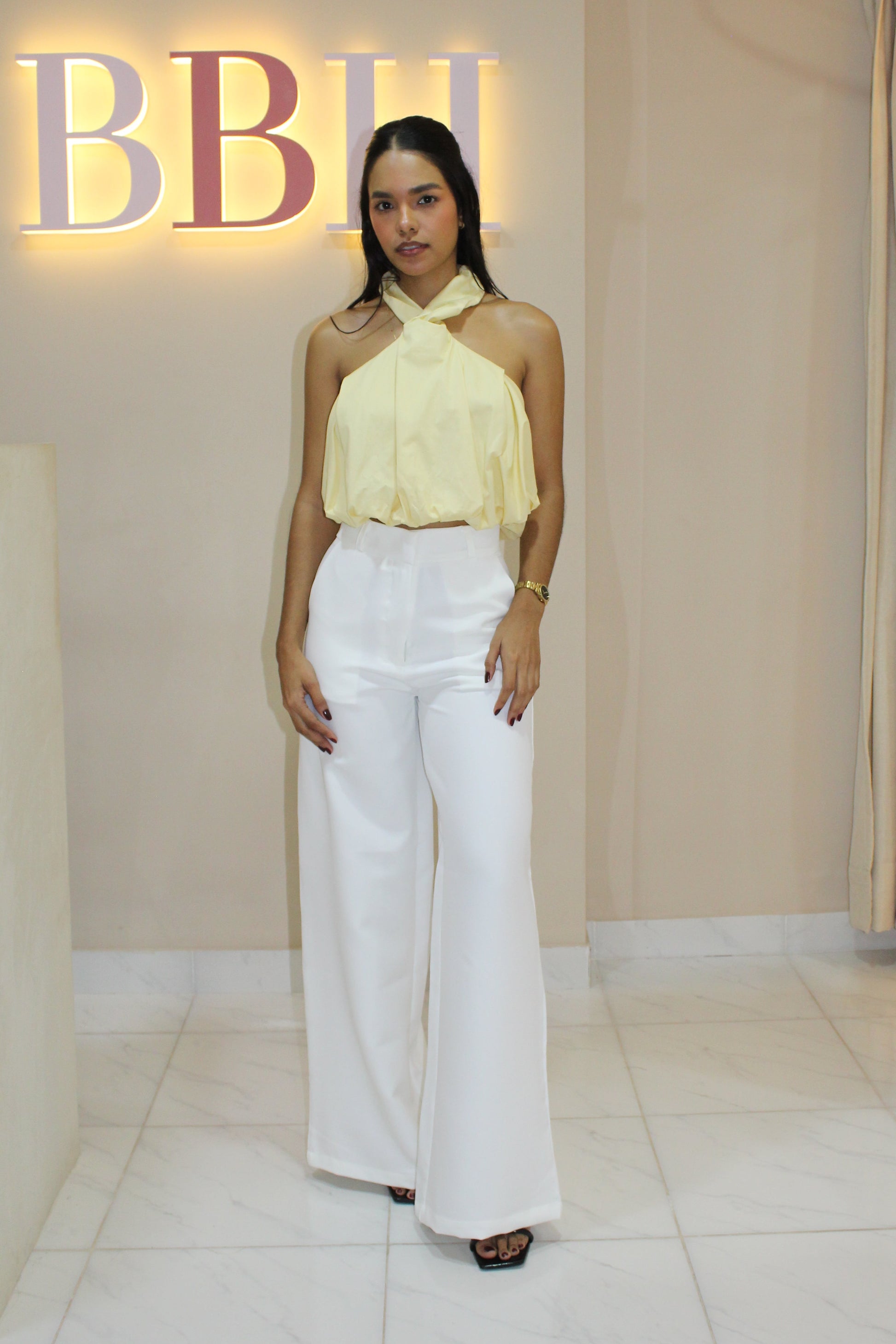 Pant Alba Blanco