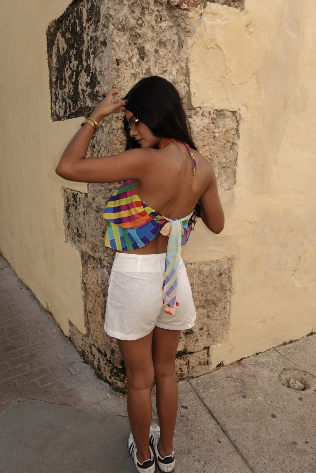 Top fantasía Multicolor