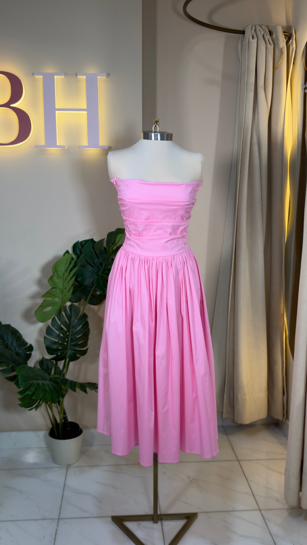 Vestido Rose Rosado