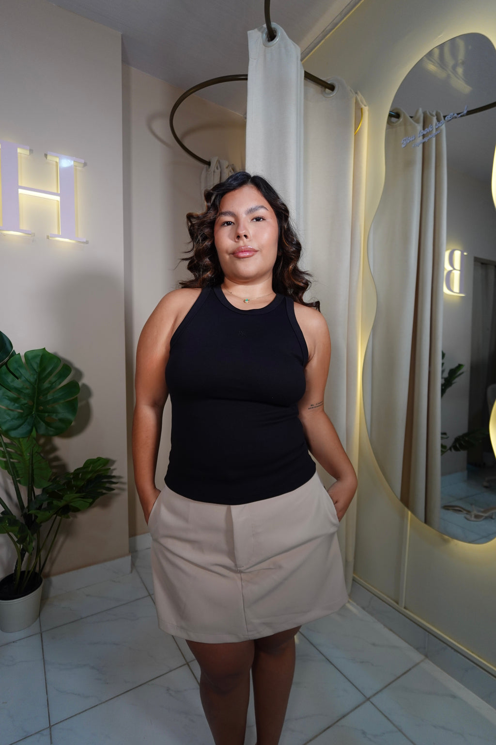 Tank Top Negra