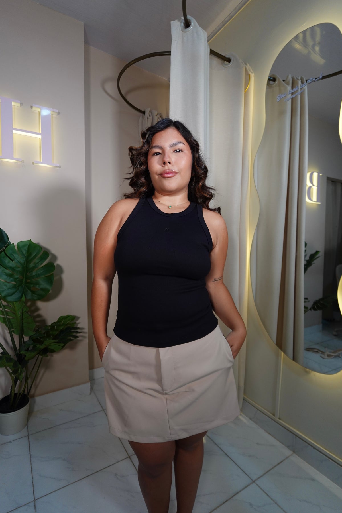 Tank Top Negra