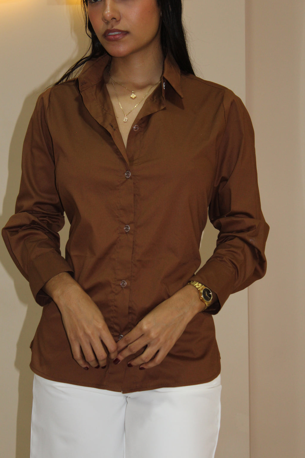 Camisa Classic Cafe