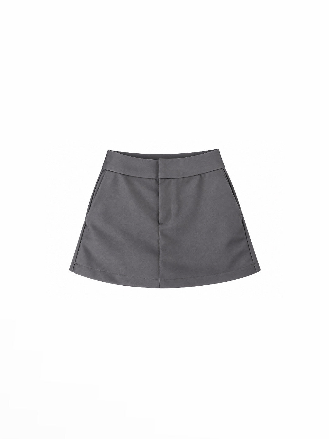 Falda Short Clasic Gris