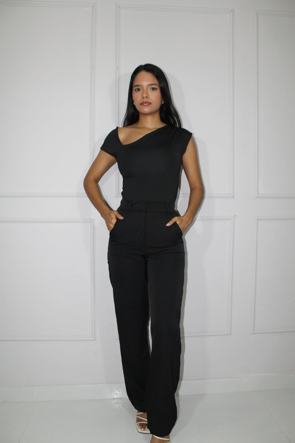 Pantalón Clasic Negro (Sin Pinza)