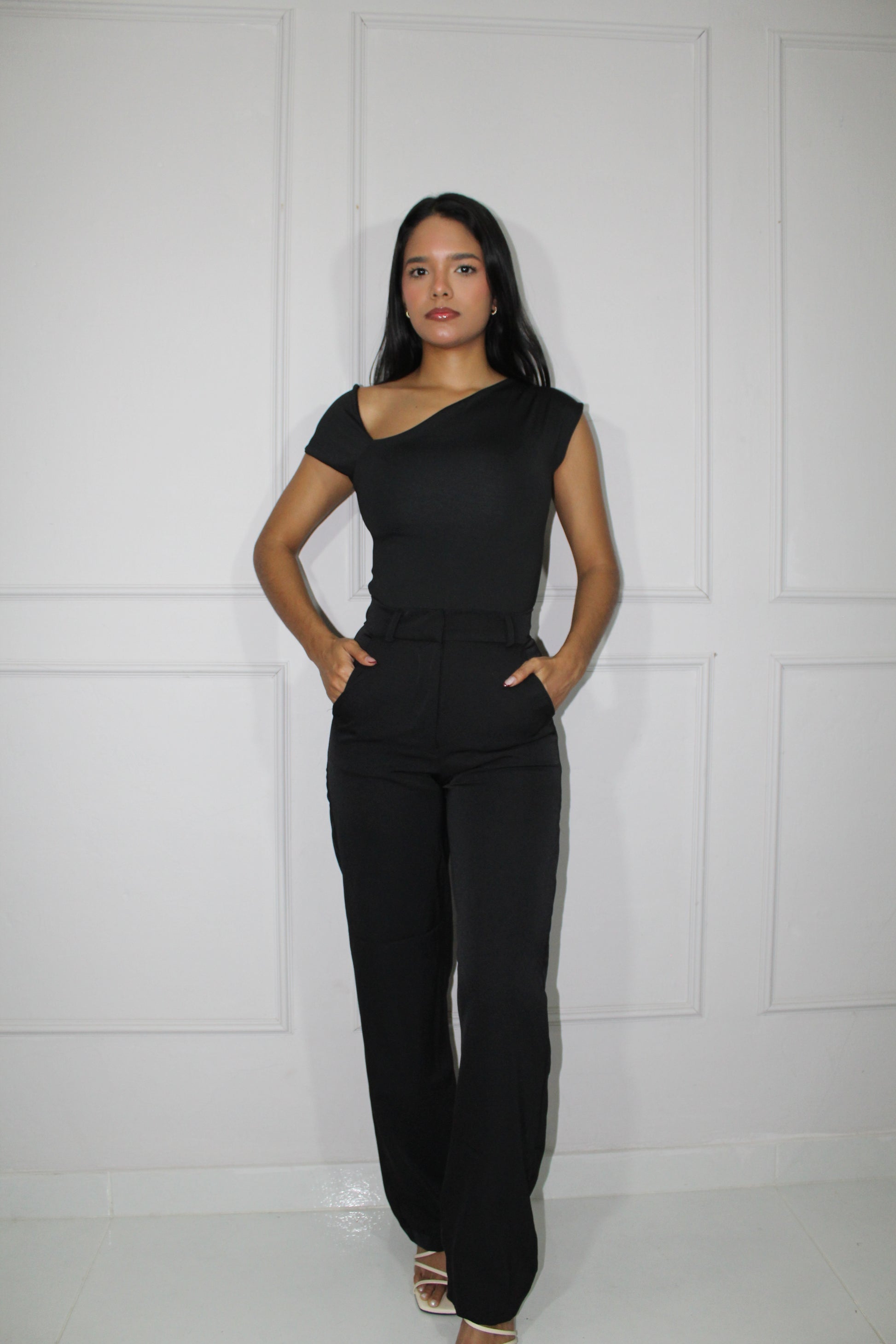 Pantalón Clasic Negro (Sin Pinza)