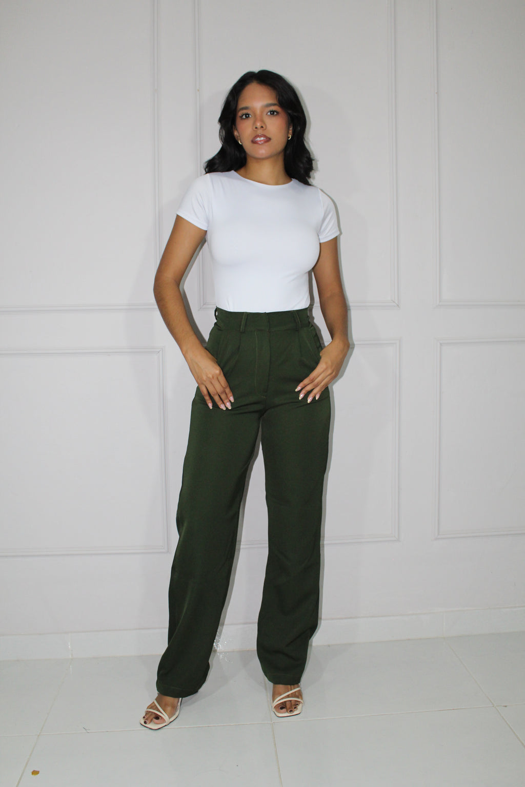 Pantalón Clasic Verde Militar