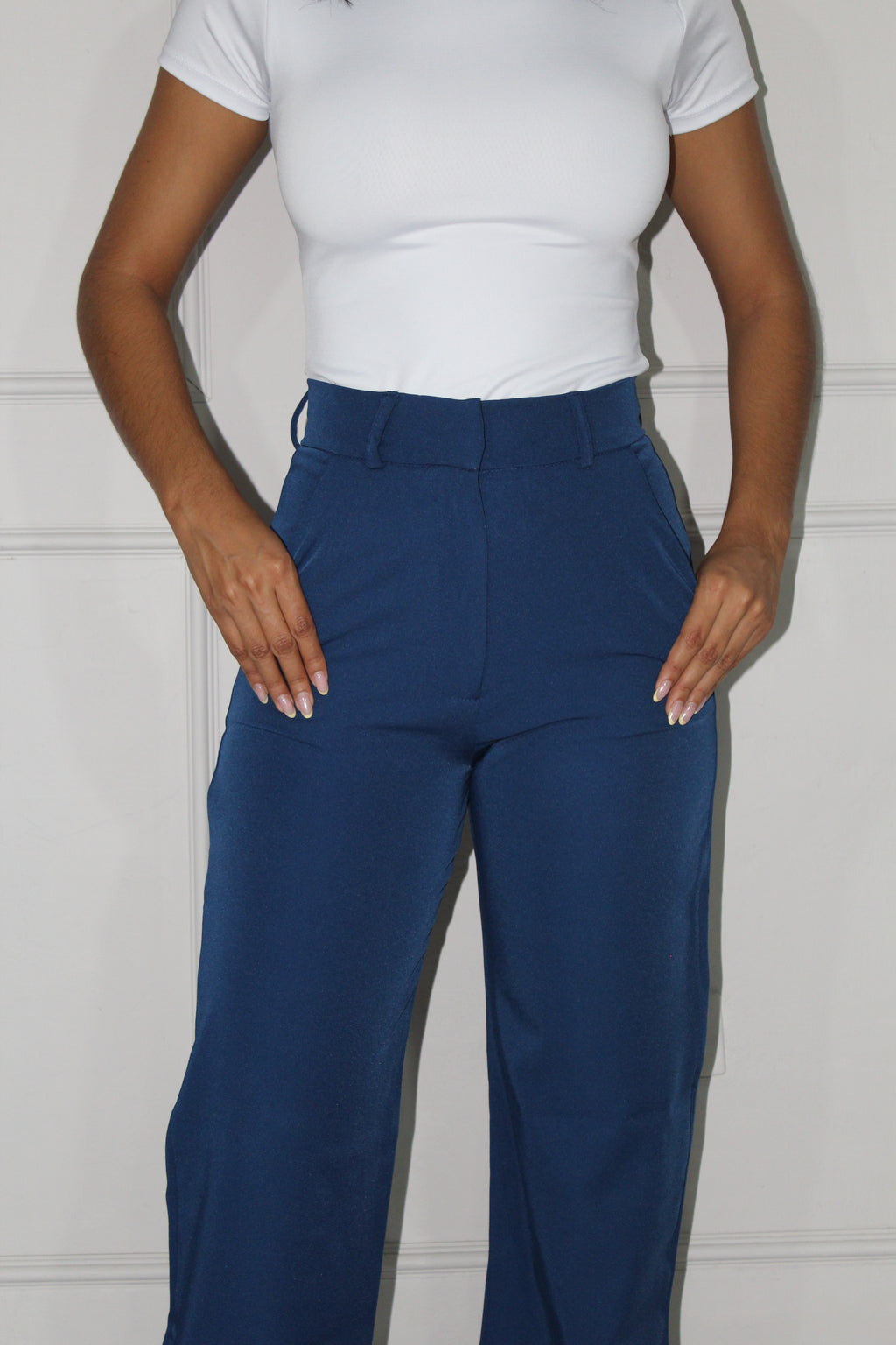 Pantalón Clasic Azul Rey (Sin Pinza)