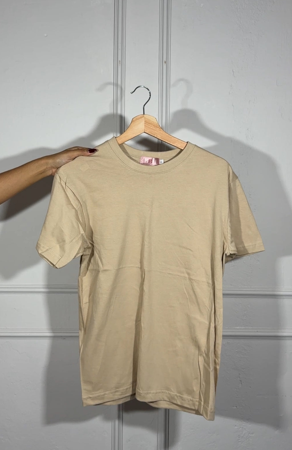 Camisa Básica Beige